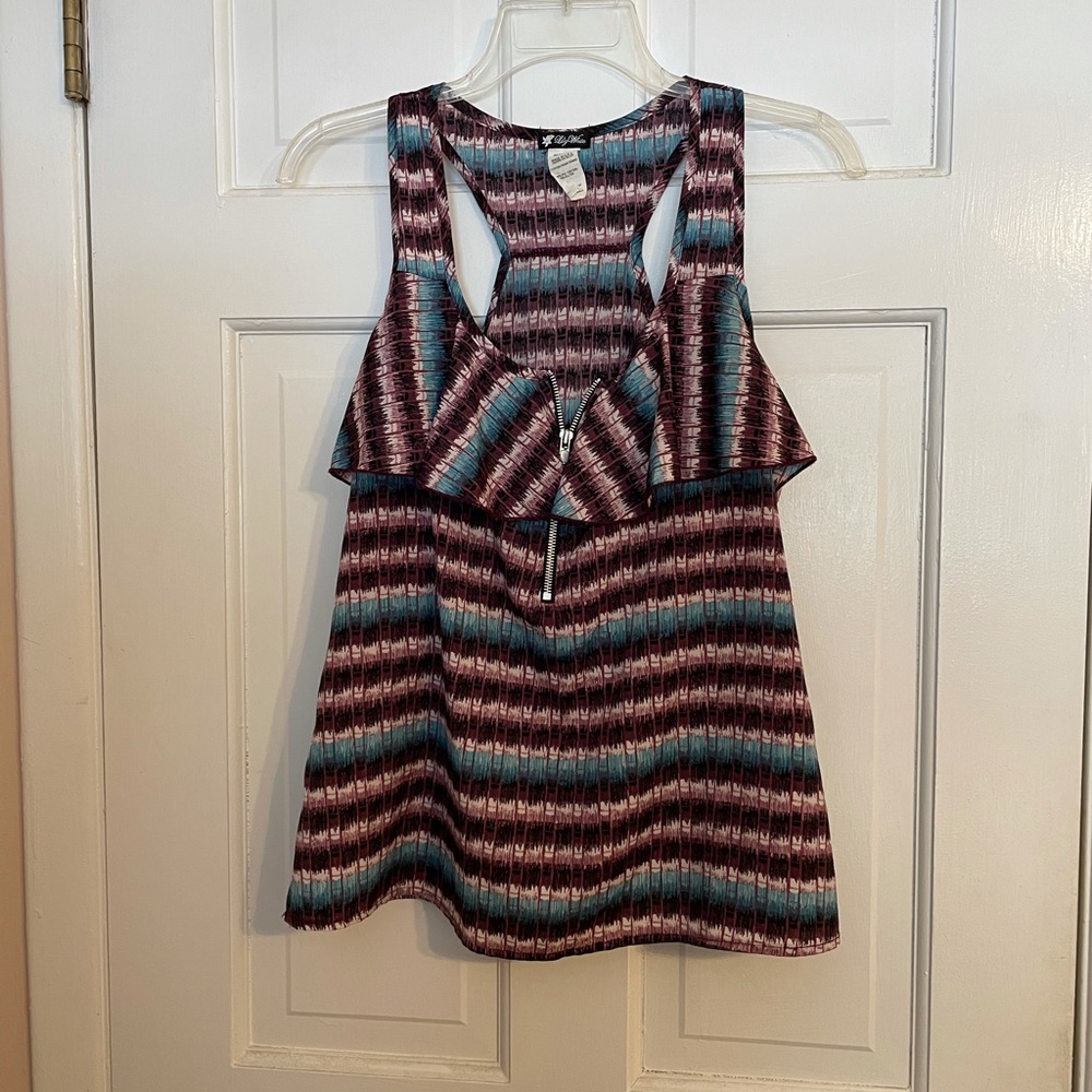 Multicolor Racerback Tank
